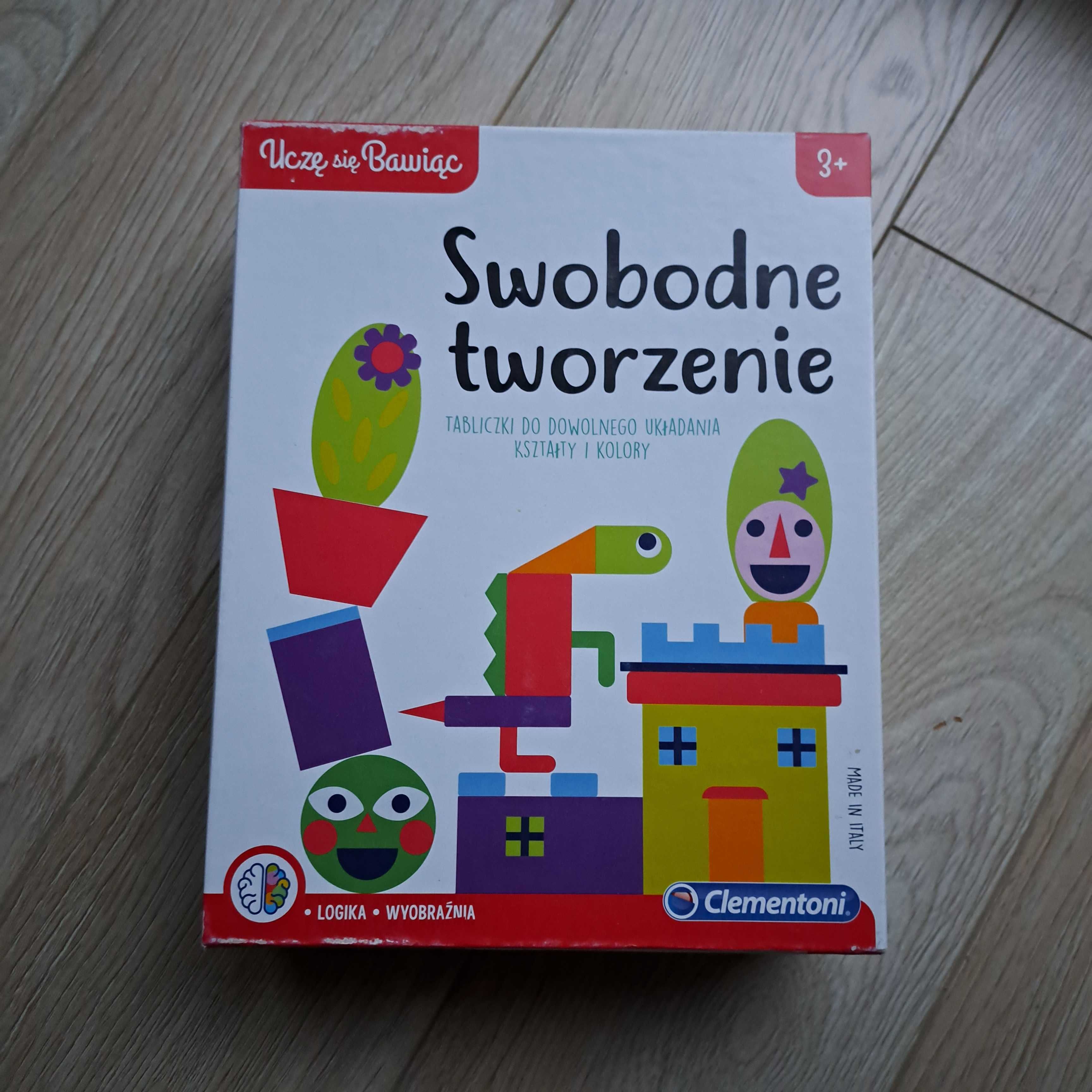 Gra swobodne tworzenie 3+ clementoni