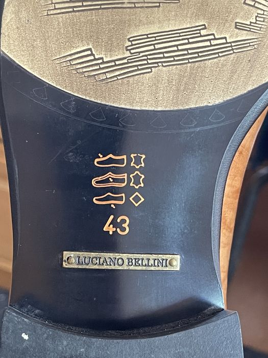 Взуття, туфлі чоловічі Luciano Bellini 43 класичний бежевий колір