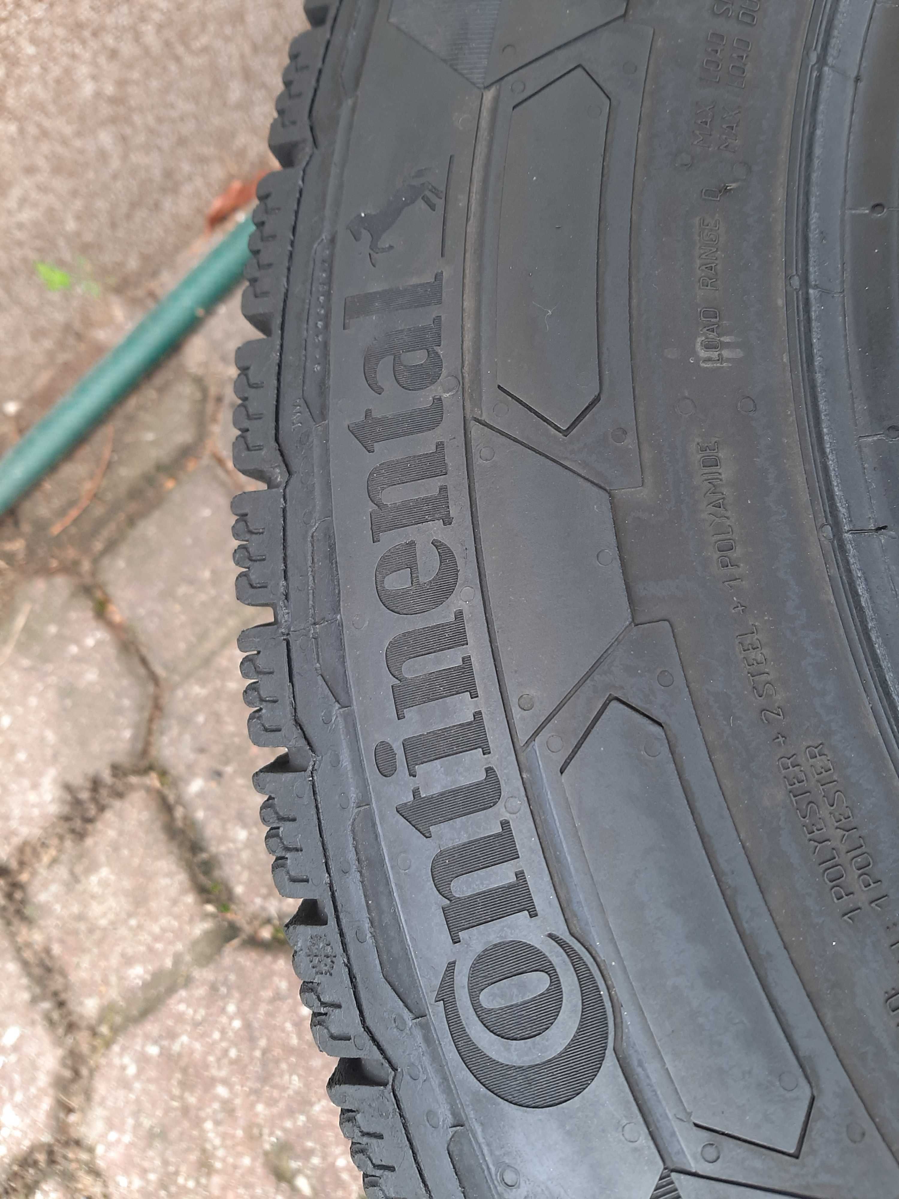 2x Opony zimowe 215/65R16C Continental VanContactWinter / 2021r/ 5,5mm