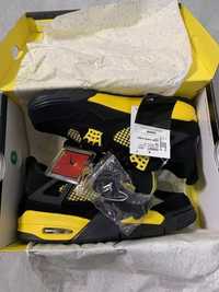WYPRZEDAZ !!! Buty Nike Air Jordan 4 Thunder Yellow r. 36-46