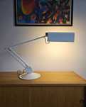 Lampa biurkowa Guzzini lampka vintage mid century modern postmodern