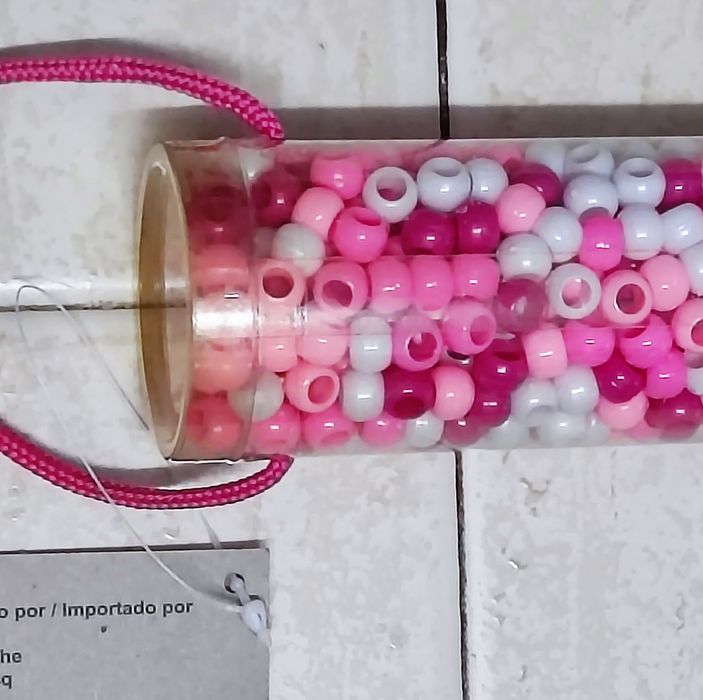 Contas rosa de 4 tons