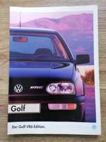 Prospekt VW Golf III VR6 Edition