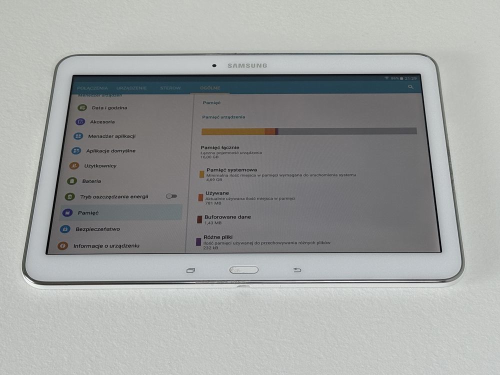 Samsung Galaxy Tab 4 (SM-T533) - faktura VAT 23%