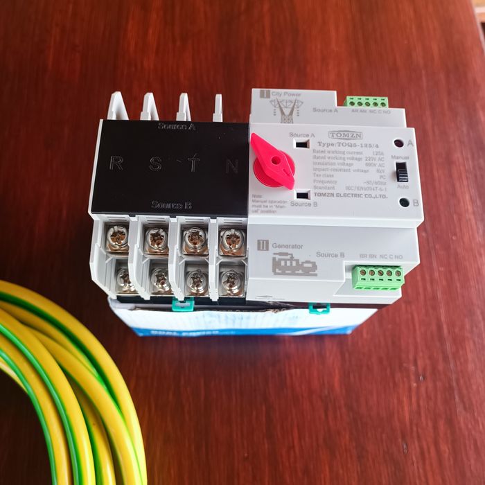 Tomzn 125A 4P автоматичне введення резерву наявність!