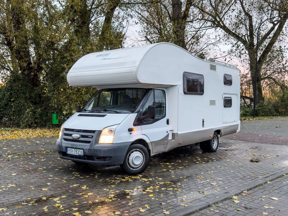 Ford TRANSIT RIMOR ALKOWA 6 osobowy do 3.5T  2007 64019km Transit Rimor