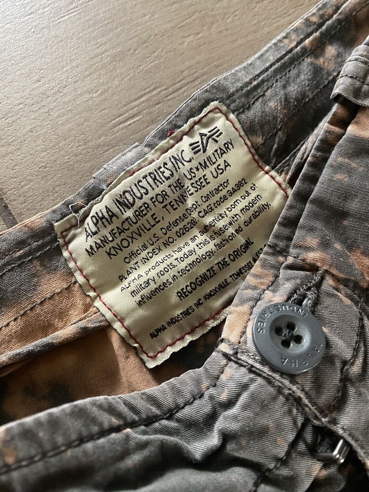 Шорти альфа кастом карго | custom curgo alpha jorts camo