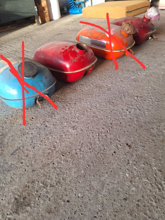 Motorynka m1 m2 m3 komar zbiornik bak