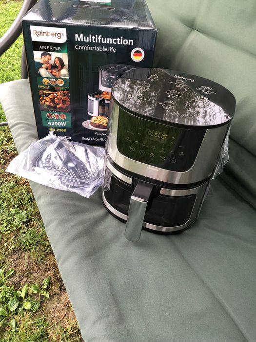 Аерогриль аэрофритюрница мультипіч фритюрниця аерогріль 8л