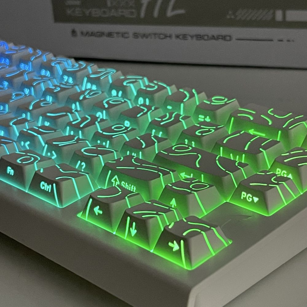 Магнитная игровая клавиатура Attack Shark X68HE
