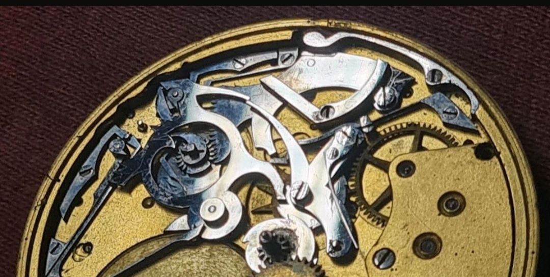 Repetier Czapek ?  mechanizm zegarka kieszonkowego repetiera kwadrans