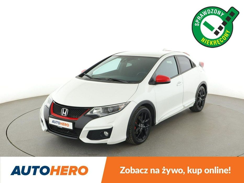 Honda Civic Sport niski przebieg navi kamera grzane fotele tempomat