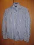 camisa sacoor azul e branca nova