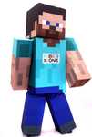 Ростовий костюм Minecraft, виготовлення ростових ляльок