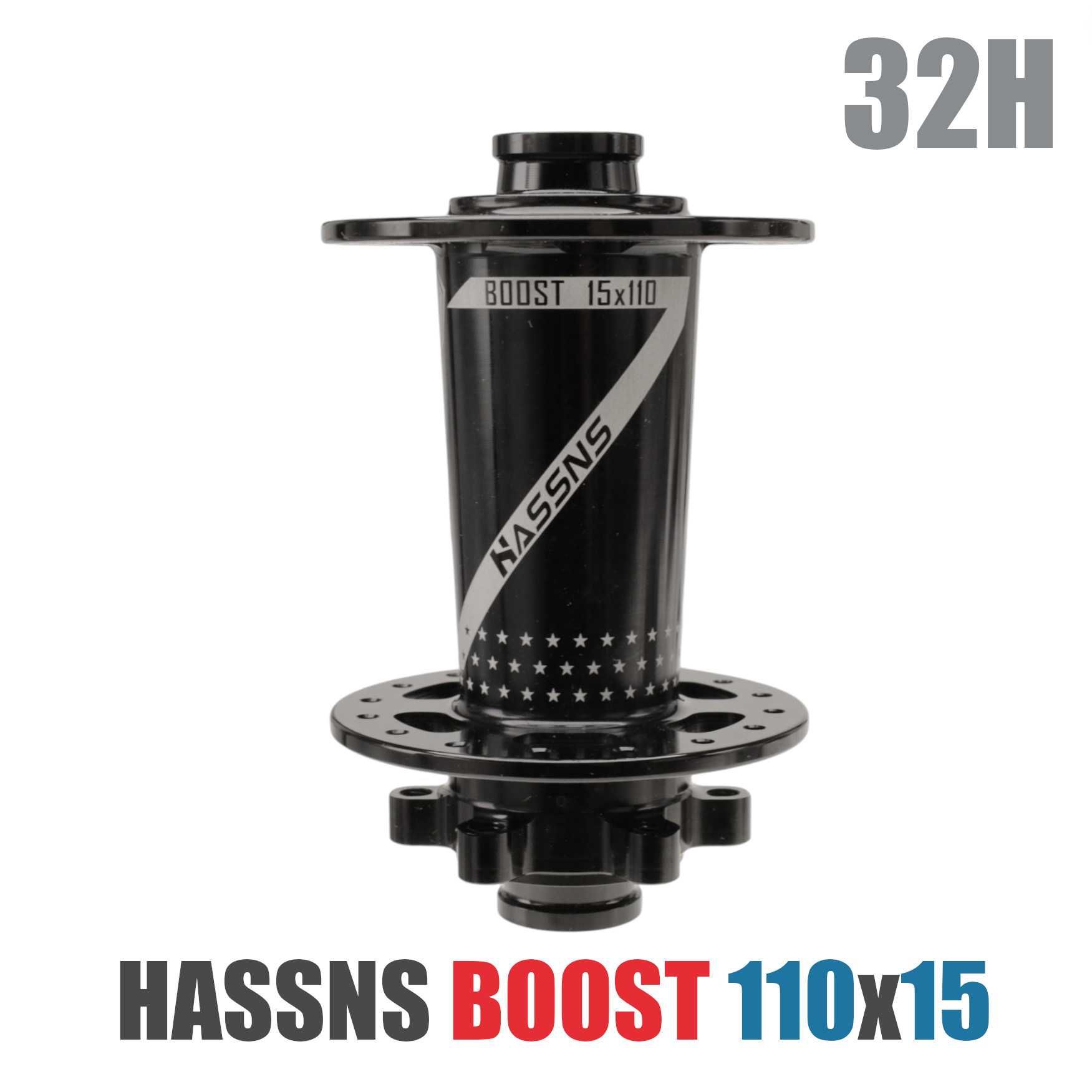 HASSNS PRO7 boost 110x15 piasta przednia przód mtb rower rowerowa 32h
