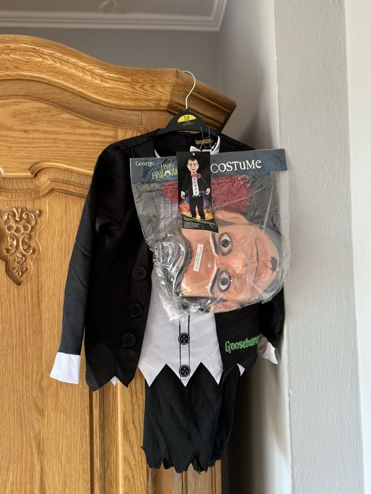 Strój karnawałowy dla chlopca bal przebierańców Halloween 122-128 cm