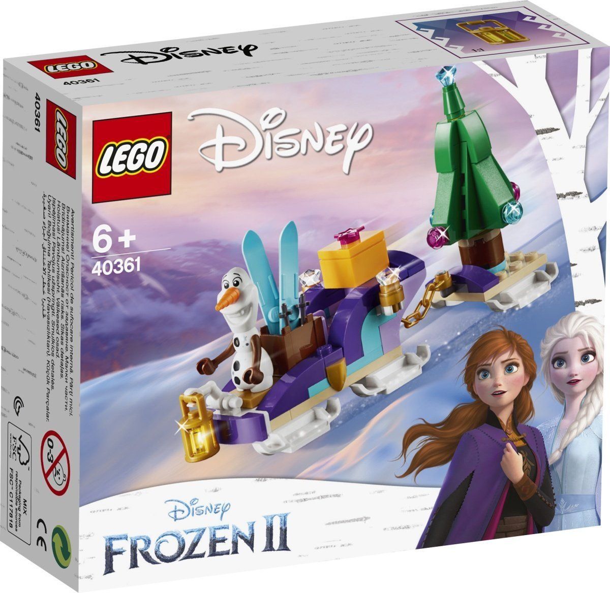 LEGO® 40361 Disney - Sanie Olafa