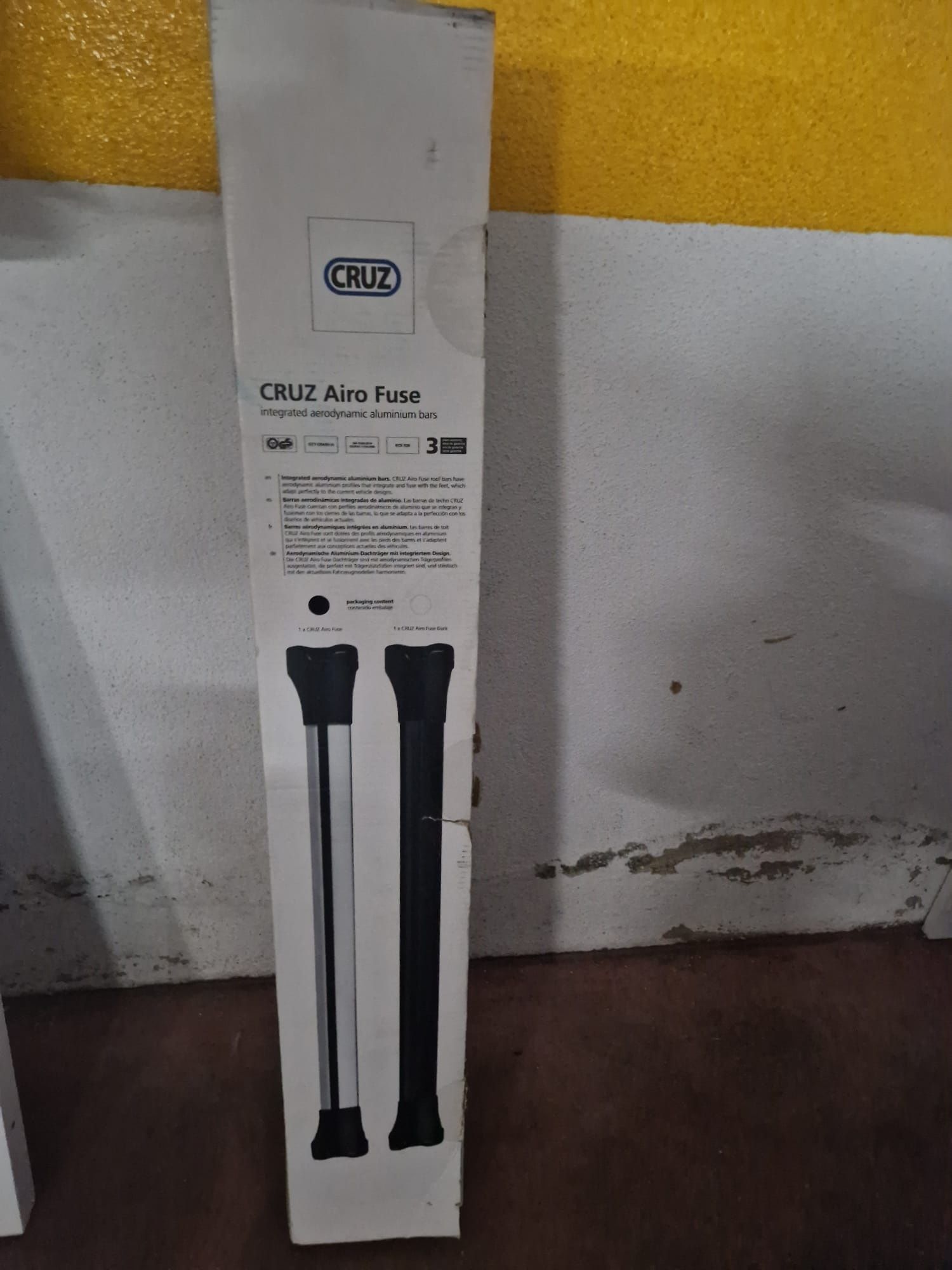 Barras tejadilho carro. Preço original 220€