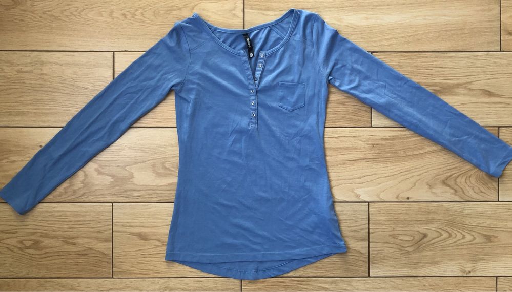 Niebieska bluzka Sinsay XS