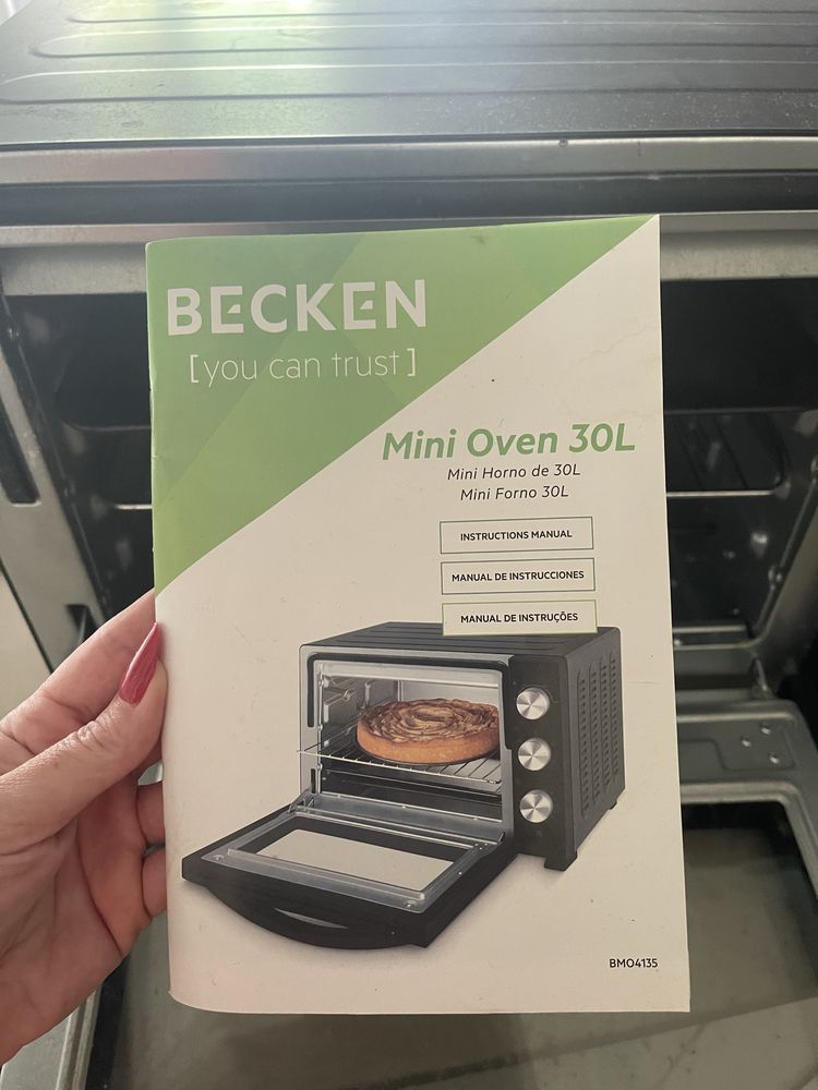Forno Elétrico Becken 30L - Como Novo!