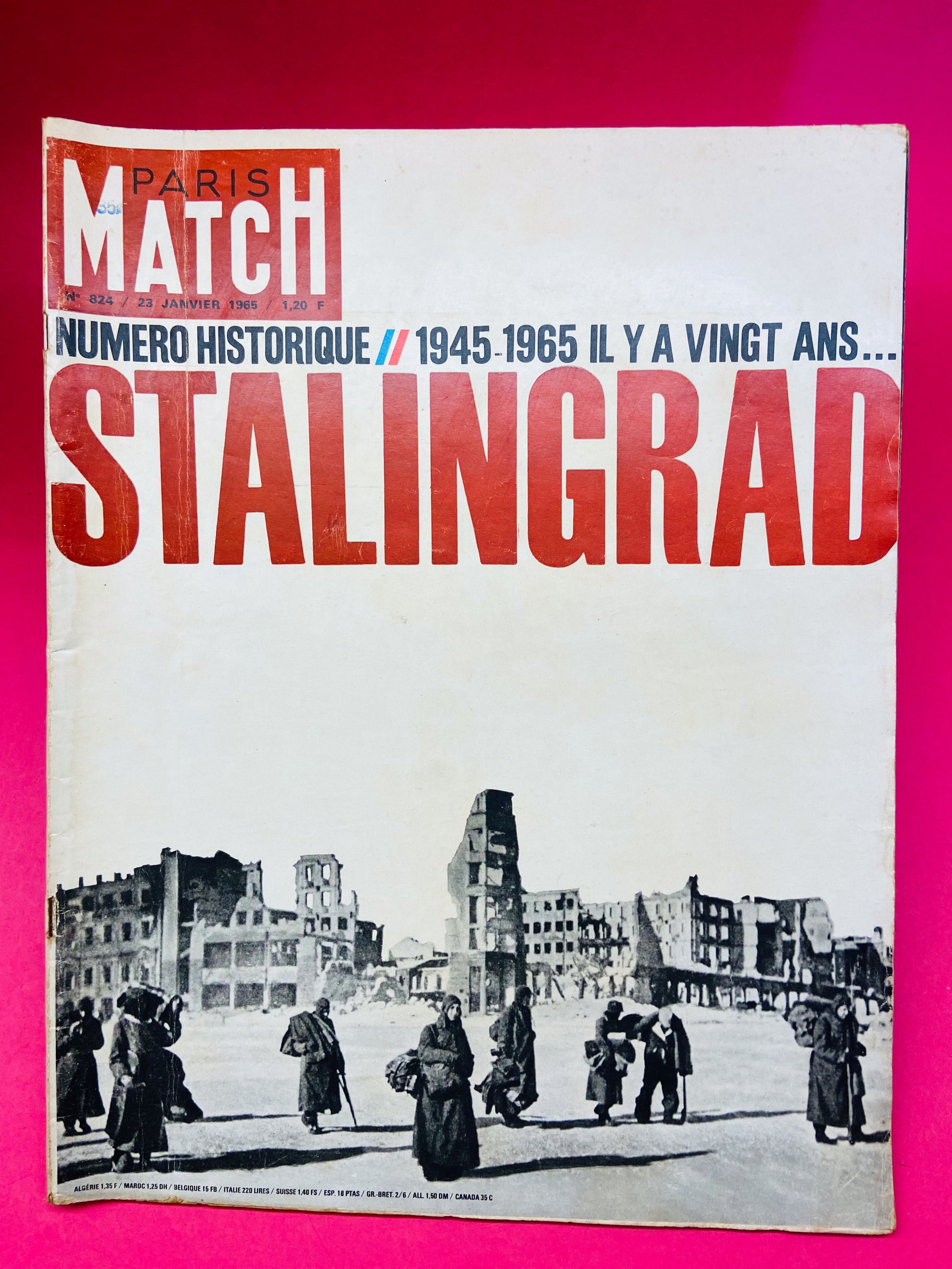 Paris Match nº824/ 23 Janvier 1965