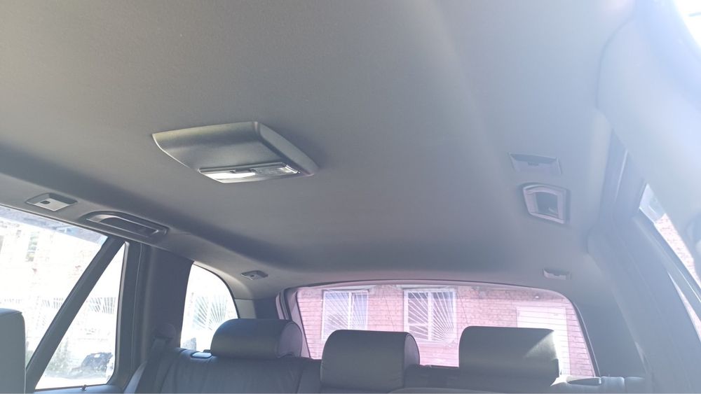 Чорний потолок стеля BMW X5 E53 запчастини БМВ Х5 Е53