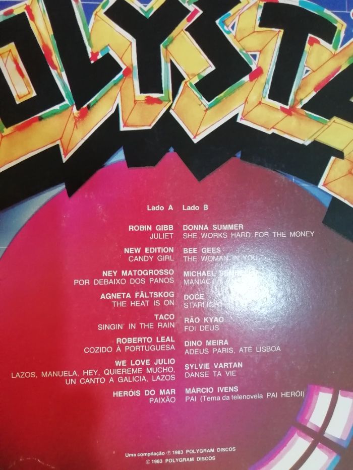 Polystar Vinil Como novo!*