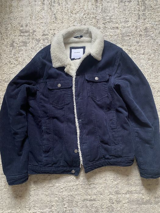 Вельветовая куртка pull & bear