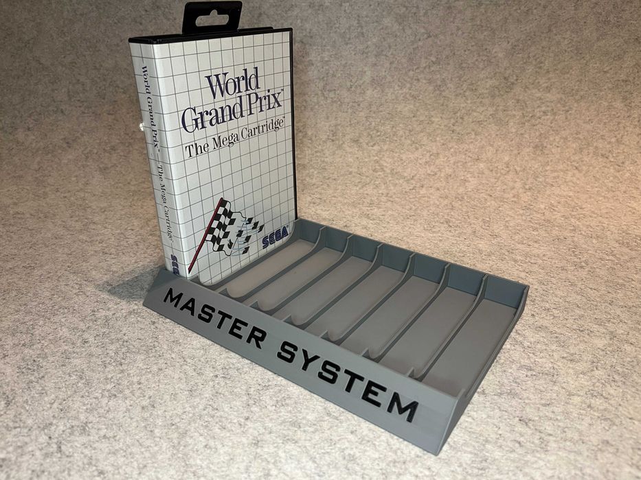 Stojak podstawka na 8 gier Sega Master System