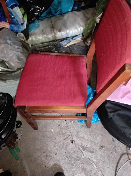 Krzesła komplet PRL