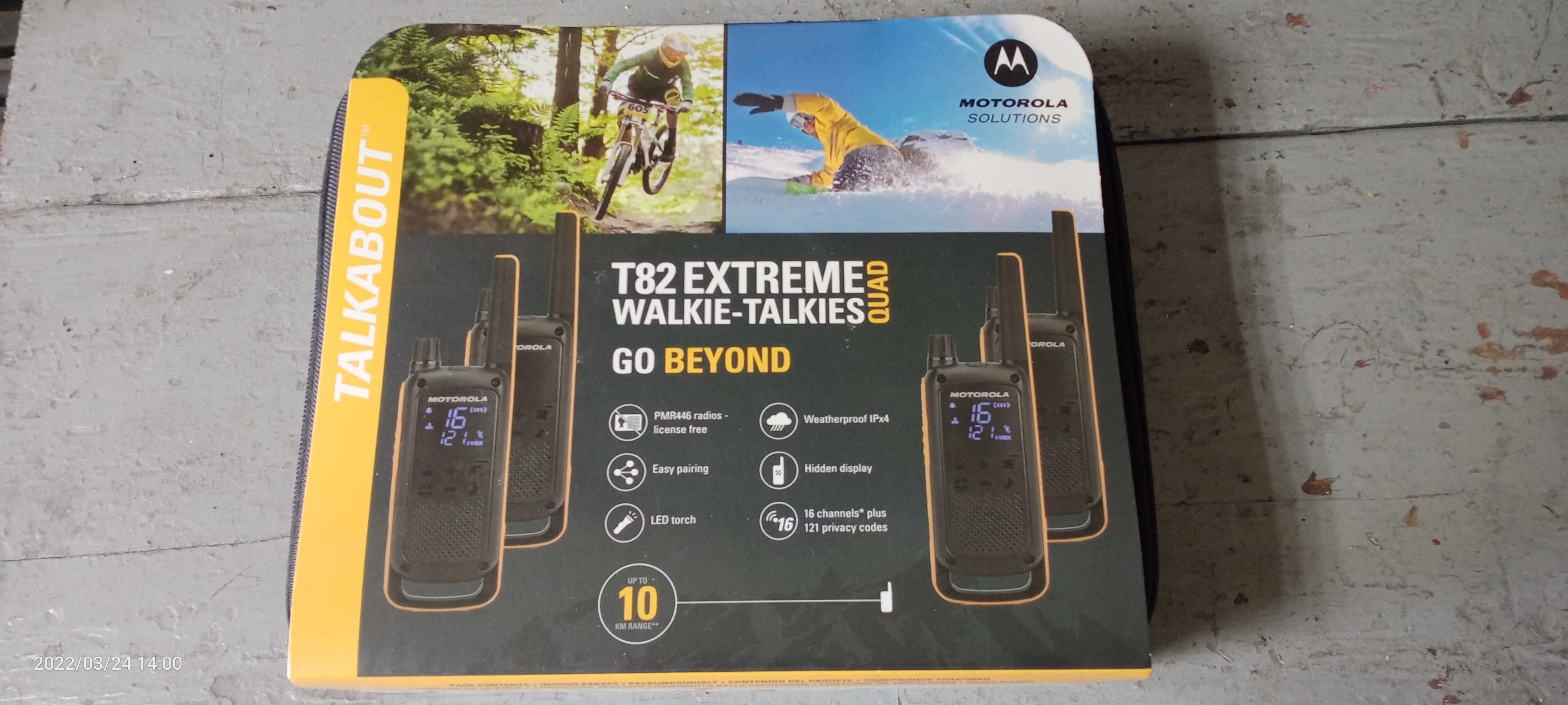 Рація Motorola TLKR T82 Extreme Quad