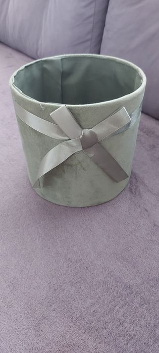 Koszyk pudełko zielone