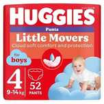Підгузки-трусики Huggies Pants 4 Little Movers для хлопчиків 52 шт