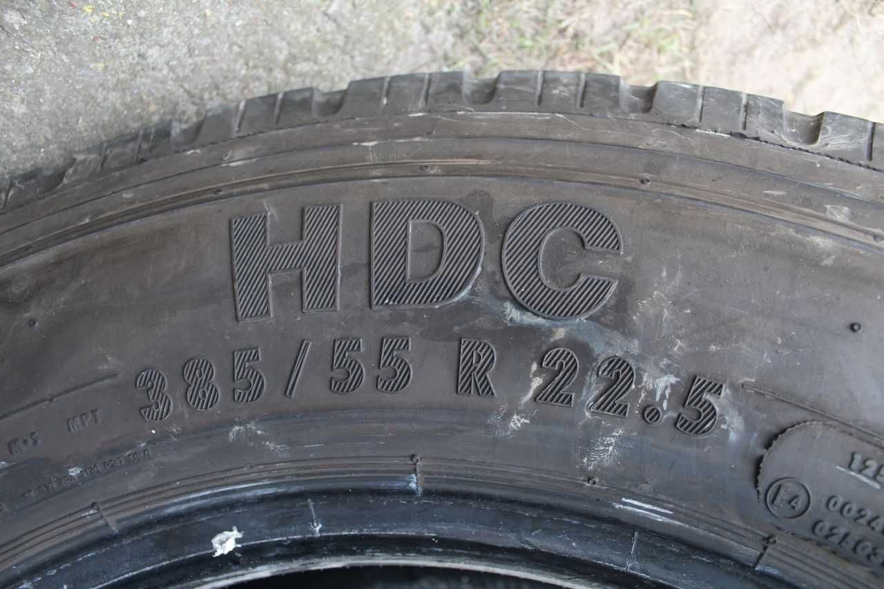 4x Continental HDC 385/55R22,5 385 55R22,5 15-16 mm