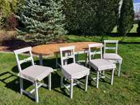 Stół IKEA GAMLEBY +4 krzesła