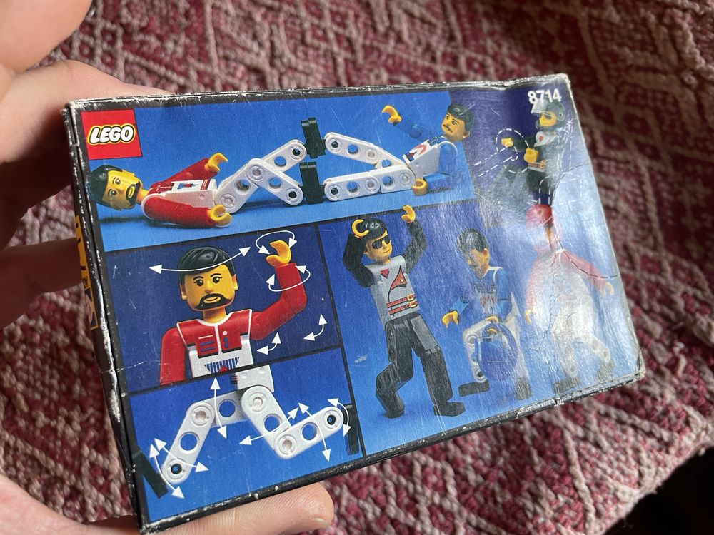 Nowy kolekcjonerski zestaw Lego Technic 8714 system figurki
