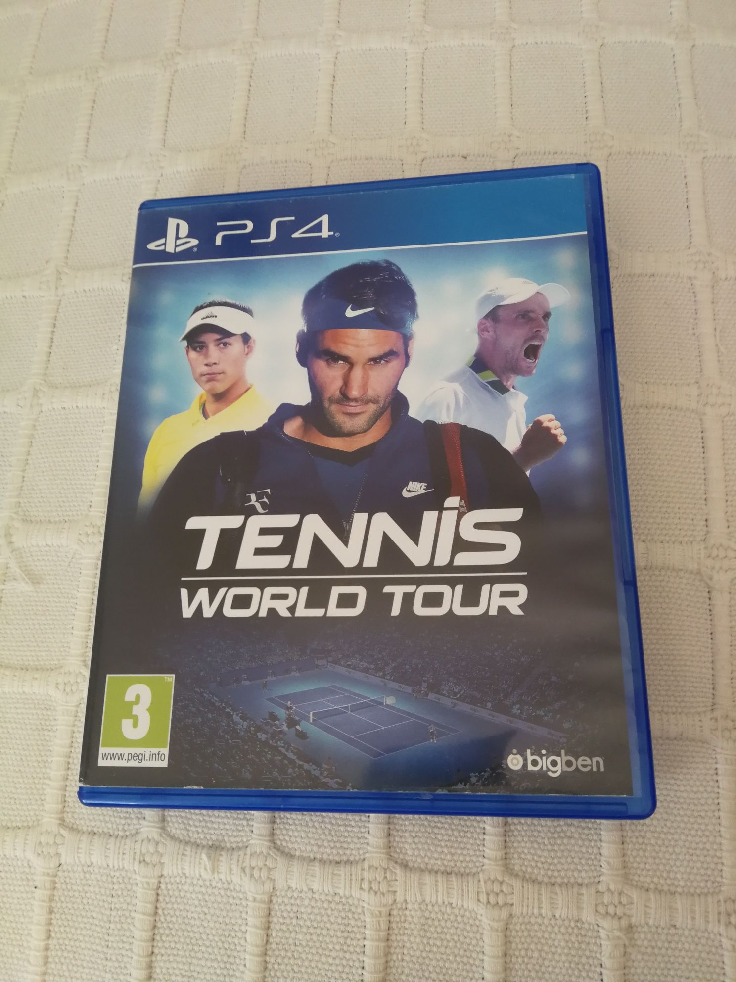 TENNIS World Tour - PS4 - Como Novo