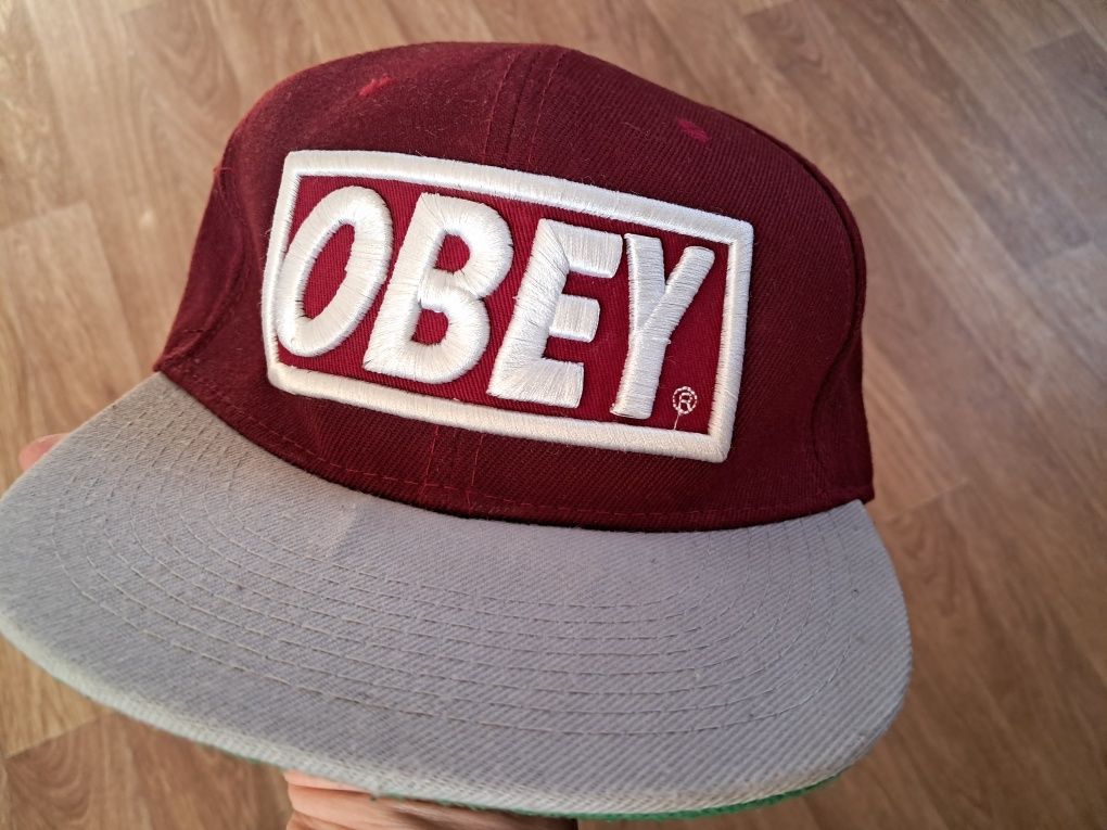 Кепка, бейсболка, снепбек Obey, подросток