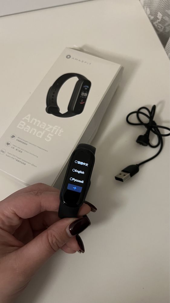 Amazfit Band5 com carregador