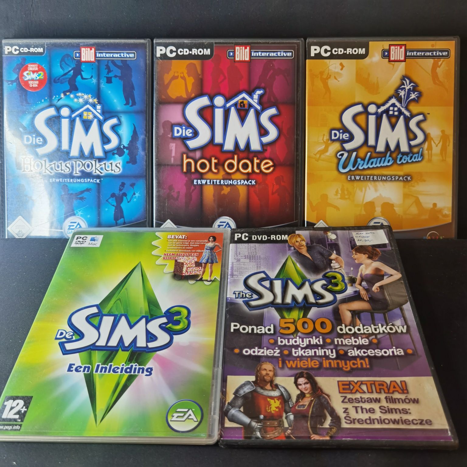 Zestaw gier The Sims PC