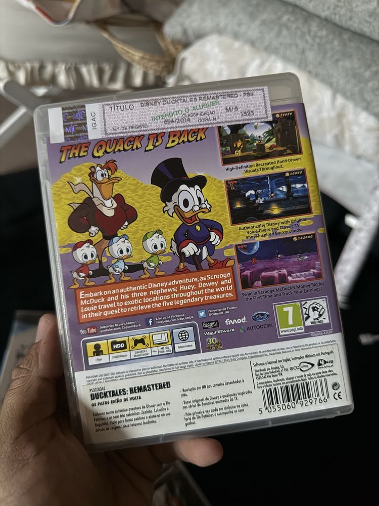 Jogo PS3 DuckTales