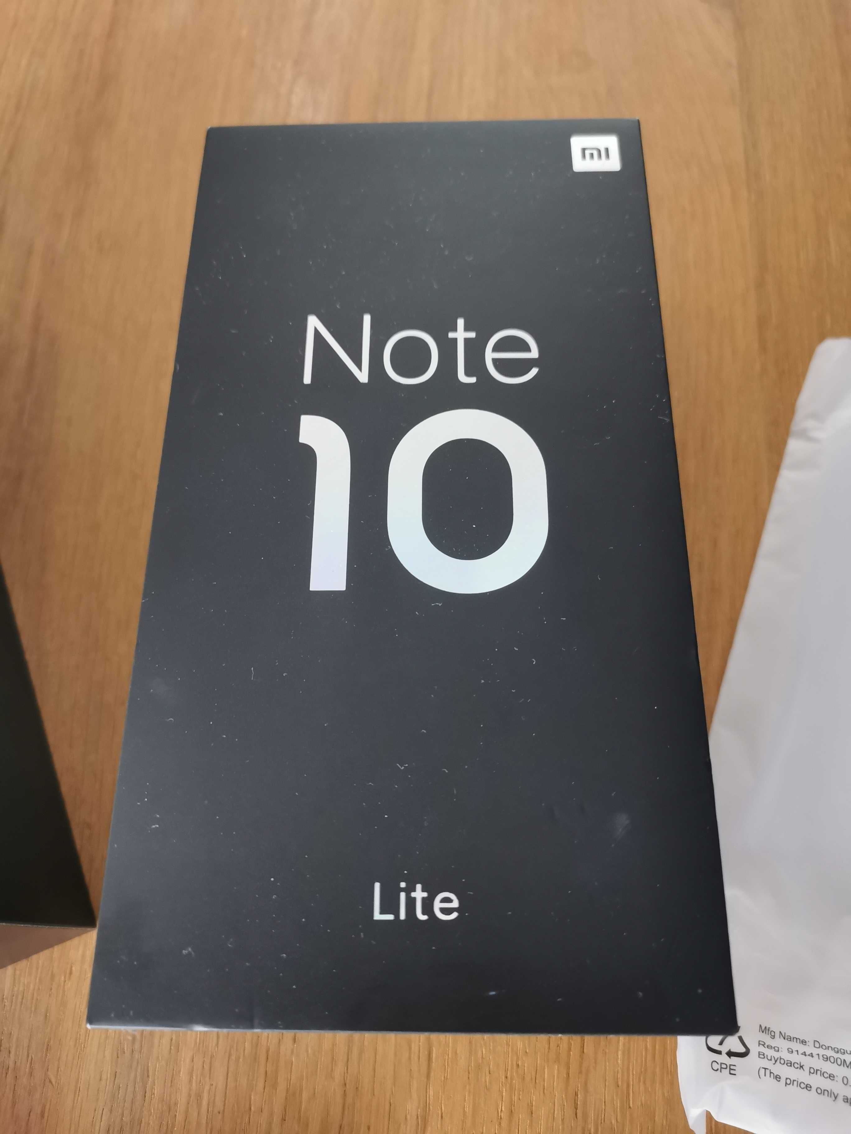 Smartfon Xiaomi Note 10 Lite 6/64 GB Jak nowy Fioletowy Fast Charge