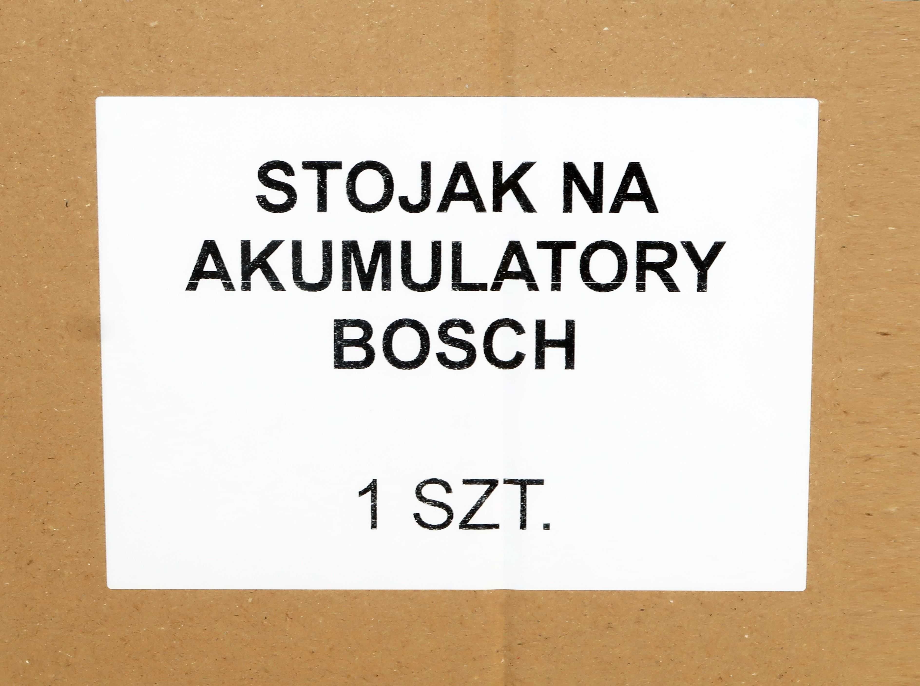 NOWY stojak reklamowy na kółkach - na akumulatory BOSCH - 150cm x 64cm