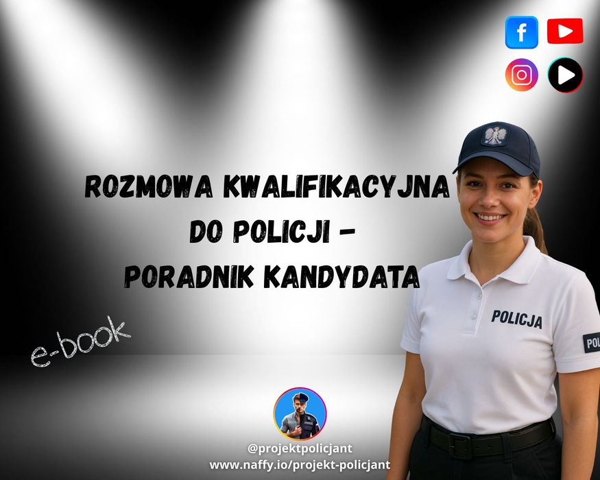 Rozmowa kwalifikacyjna do Policji. Poradnik kandydata - EBOOK - 2025
