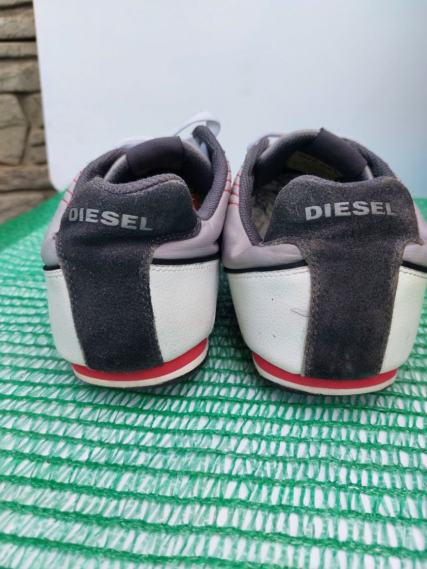 Кожаные кроссовки Diesel, размер 45