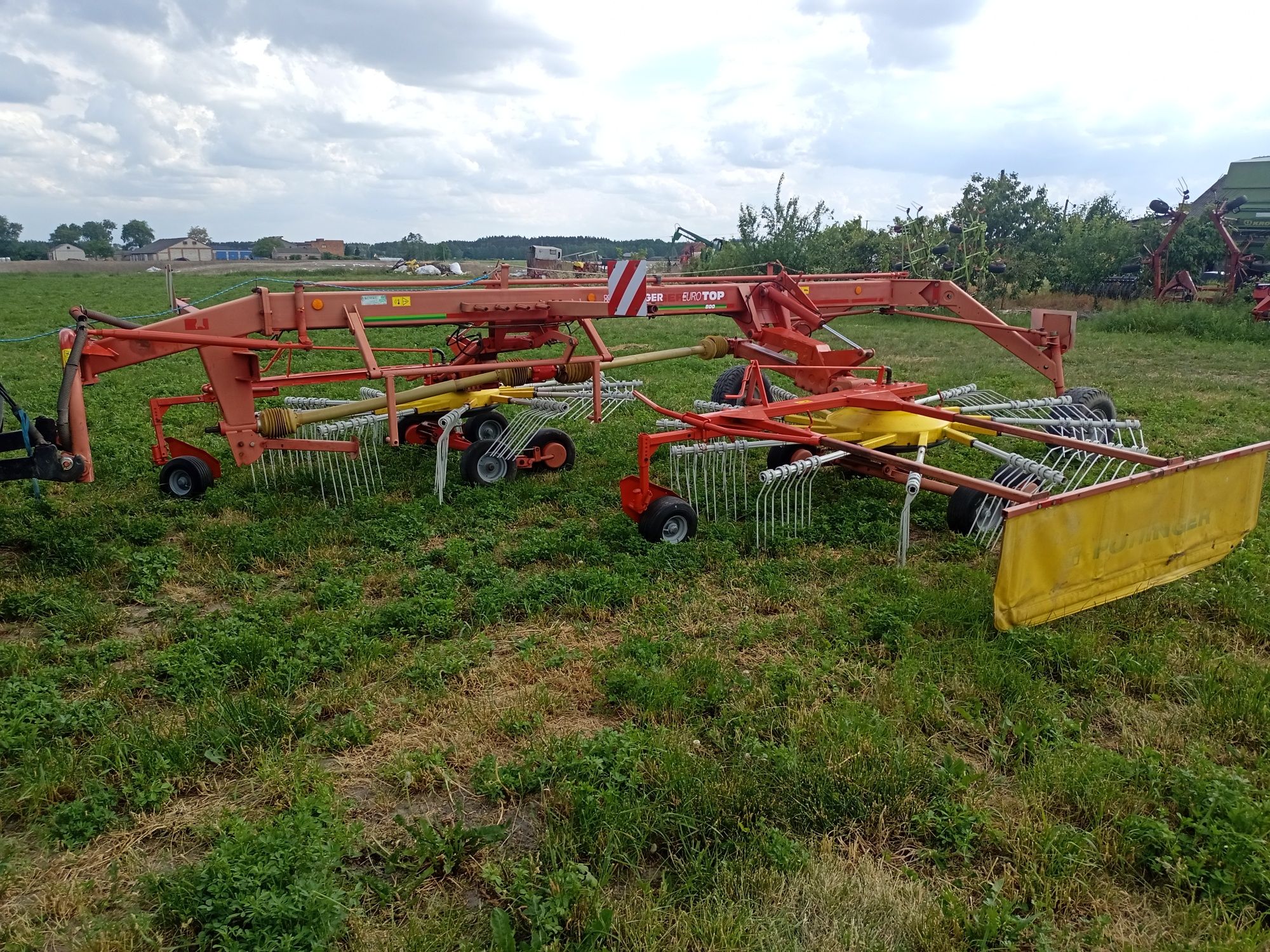 Zgrabiarka pottinger 800 Claas fella Krone