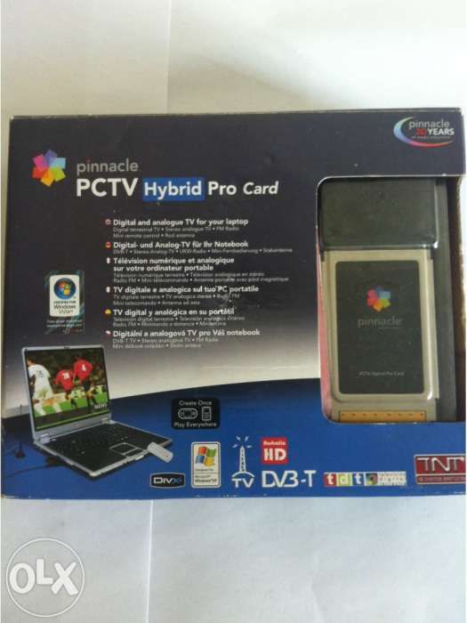 Placa de tv pctv –pinnacle