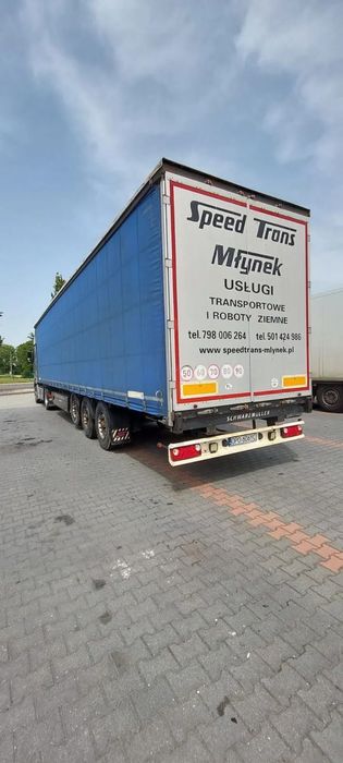 Schwarzmuller J-SERIE  Naczepa ciężarowa Schwarzmuller FIRANKA