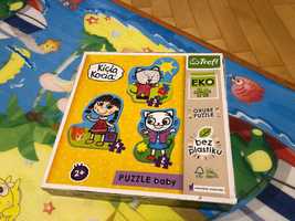 Puzzle Baby Kicia Kocia i przyjaciele 3w1 EKO 36093