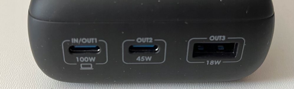 Power Bank INIU 100W 25000mAh szybkie ładowanie laptopa i telefonu